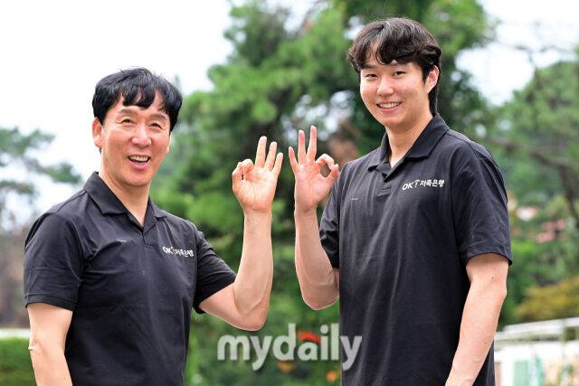 신영철 감독과 이민규./곽경훈 기자