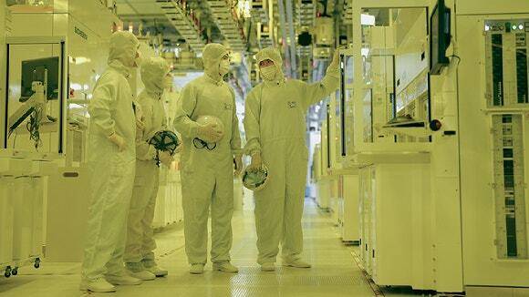 SK하이닉스 팹 내부. SK하이닉스