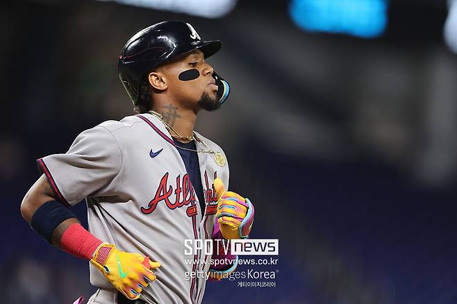 ▲ 아킬레스건 부상 이후 공격 흐름이 뚝 끊기며 고전하고 있는 로날드 아쿠냐 주니어