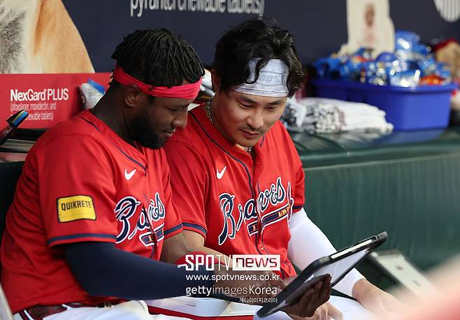 ▲ 애틀랜타에서 재회한 김하성과 프로파