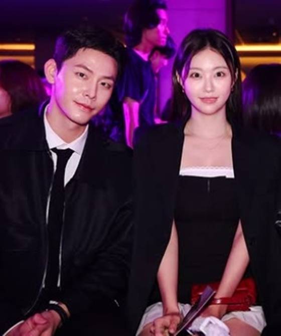 장태오, 정유진 /사진=장태오 SNS