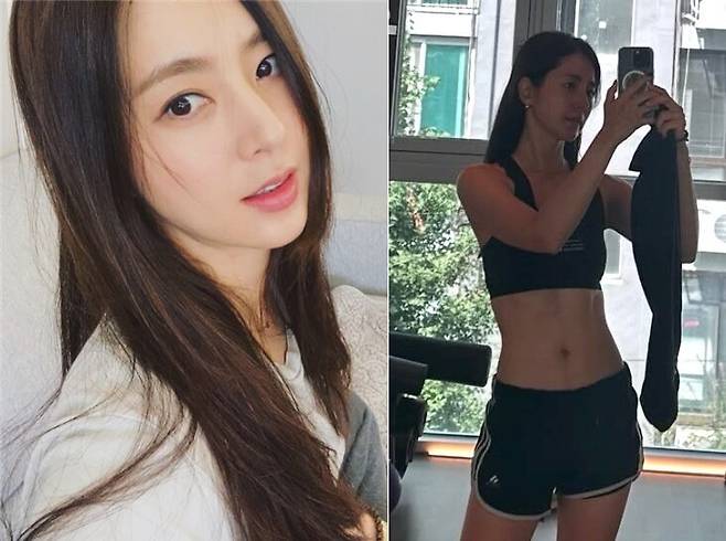 배우 한채아가 여전히 늘씬한 몸매로 근황을 전했다. 그는 평소 필라테스, 골프, 러닝 등을 하는 것으로 알려졌다. [사진=한채아 인스타그램]