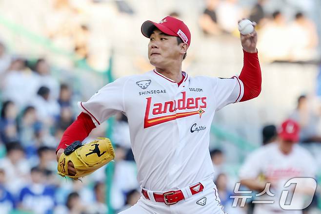 SSG 랜더스 투수 김광현. 2025.8.7/뉴스1 ⓒ News1 민경석 기자