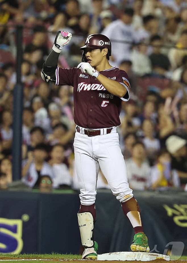키움 히어로즈 송성문. 2025.8.29/뉴스1 ⓒ News1 김진환 기자
