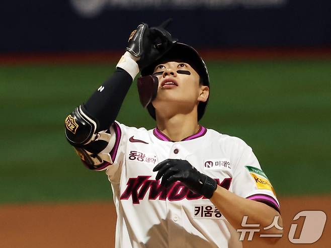 키움 히어로즈 송성문. 2025.5.9/뉴스1 ⓒ News1 황기선 기자