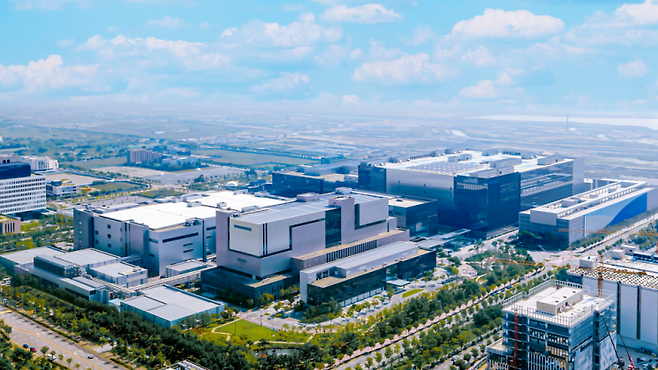 삼성바이오로직스 송도캠퍼스 전경. 삼성바이오로직스