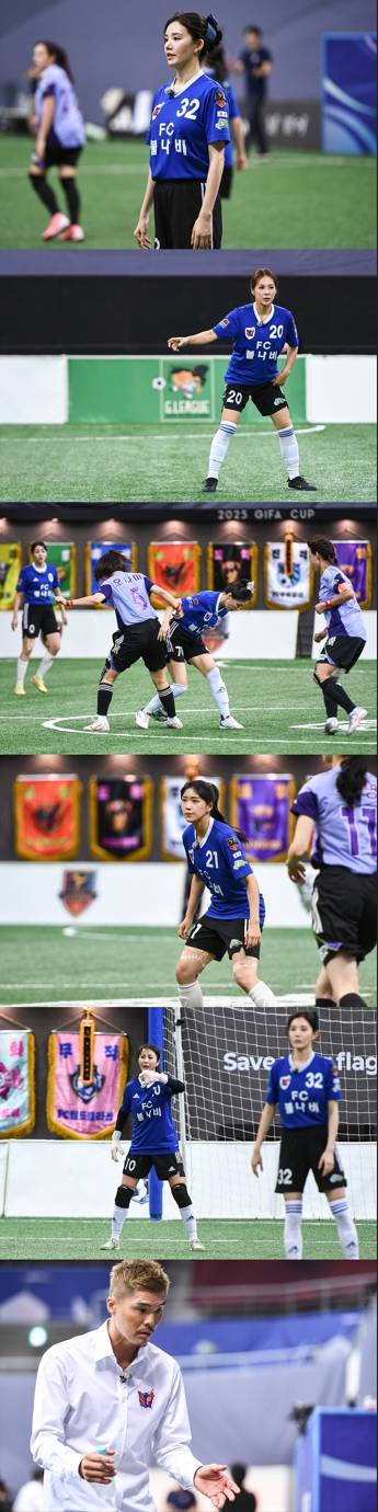 ‘골때리는 그녀들’(골때녀)에서는 GIFA(지파)컵 두 번째 경기로 불사조 유나이티드(Utd)와 FC불나비의 맞대결이 방송된다. 양 팀은 박선영과 안혜경이 각각 주장으로 나서며 과거 한 팀에서 함께 뛰었던 인연을 뒤로하고 자존심을 건 대결을 펼친다. FC불나비는 새롭게 합류한 김영광 감독이 첫 데뷔전을 치르며, 이승연과 강보람의 포지션을 바꾸는 파격 전술을 선택했다. 반면 불사조 유나이티드(Utd)는 베테랑 최진철 감독의 경험을 앞세워 맞서며 두 팀의 치열한 격돌이 예고됐다.