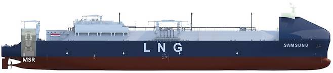 MSR을 동력으로 하는 LNG 운반선./한국원자력연구원