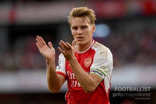 마르틴 외데고르(아스널). 게티이미지코리아