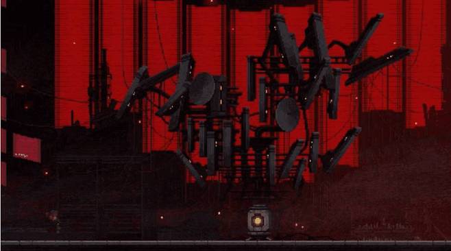 어딘가 수상한 공격로봇 폐기장