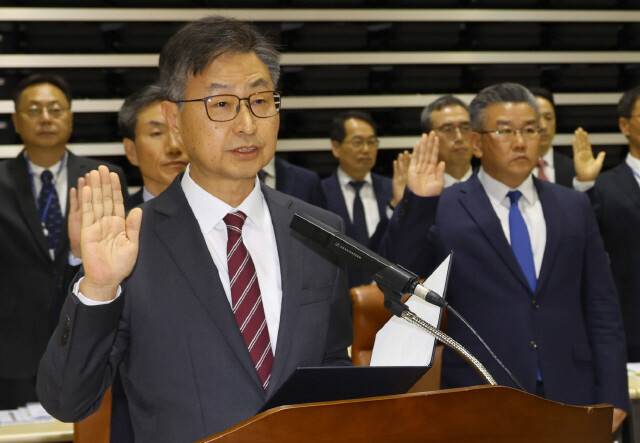 최재해 감사원장. 윤운식 선임기자 yws@hani.co.kr