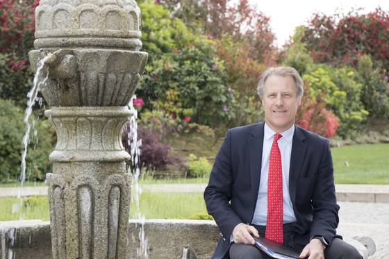 세계 3대 포트 와인 그룹 '더 플래드게이트 파트너십'의 최고경영자 아드리안 브릿지.