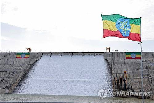 9일(현지시간) 준공한 에티오피아 르네상스댐 전경 [로이터 연합뉴스 재판매 및 DB 금지]
