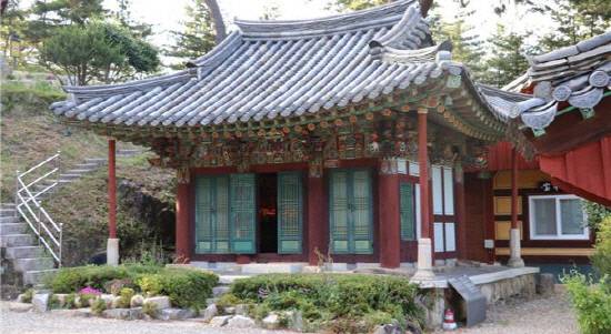 통도사 안영암 북극전 전경, 양산시 제공