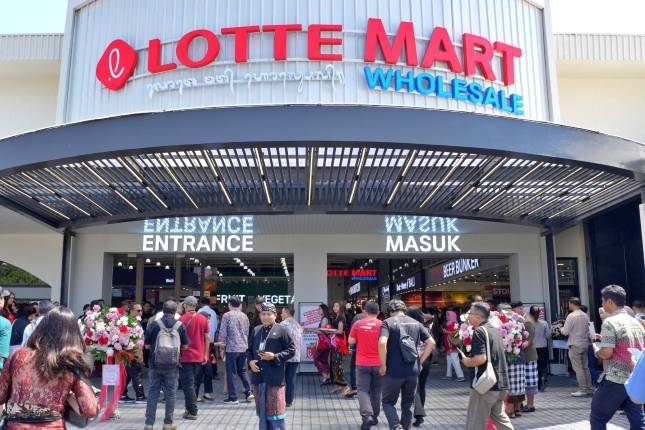 롯데마트 발리점 외부 전경./사진=롯데쇼핑 제공