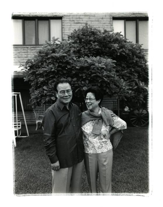 이어령 강인숙 부부. 사진 강인숙 관장