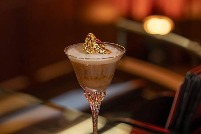 솔레어 리조트 24K 매직 골든 칵테일