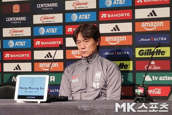홍명보 감독은 아쉬움을 드러냈다. 사진(美 내슈빌)= 김재호 특파원