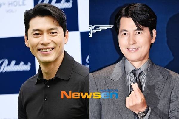 왼쪽부터 현빈 정우성/뉴스엔DB