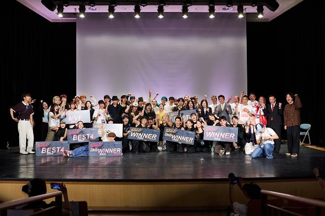 백석예술대학교 실용댄스학부 개강배틀 TALENT vol.10 단체 사진. 백석예대 제공