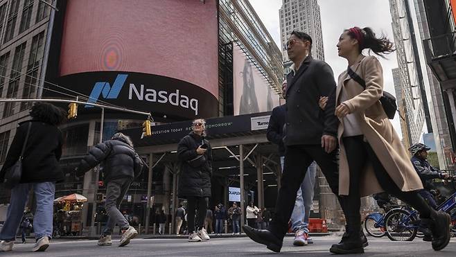 미 증권거래소인 나스닥이 토큰화 증권 발행을 추진하고 있다.[사진｜뉴시스]