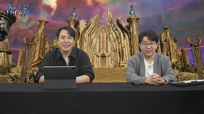 -&nbsp;소인섭 엔씨 아이온2 사업실장, 김남준 엔씨 아이온2 개발 PD