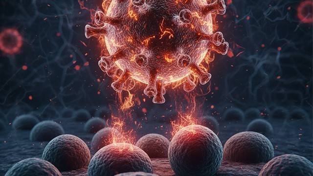 호흡기 바이러스가 암세포를 자극해 암의 재발을 유도할 수 있다는 연구 결과가 발표됐다|출처: Gemini