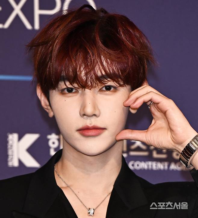 장하오가 한 시상식에서 포토월을 소화하고 있다. 이주상기자 rainbow@sportsseoul.com