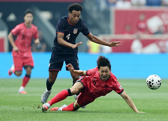 투지 보이는 이재성<저작권자(c) 연합뉴스, 무단 전재-재배포, AI 학습 및 활용 금지>