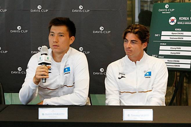 베이비트 주카예프와 티모페이 스카토프(오른쪽)