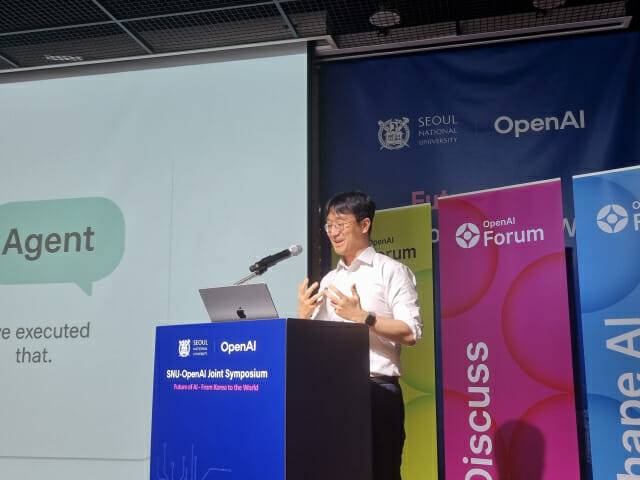 박원배 오픈AI 엔지니어 (사진=조이환 기자)