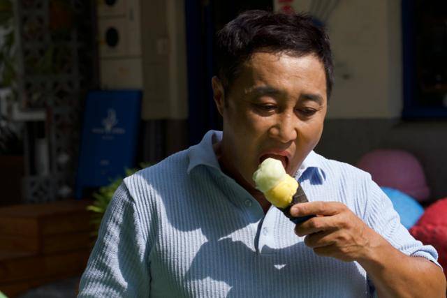 김병만이 영화 '현상수배' 촬영에 임하고 있다. 한국일보 DB (현장 스틸컷)