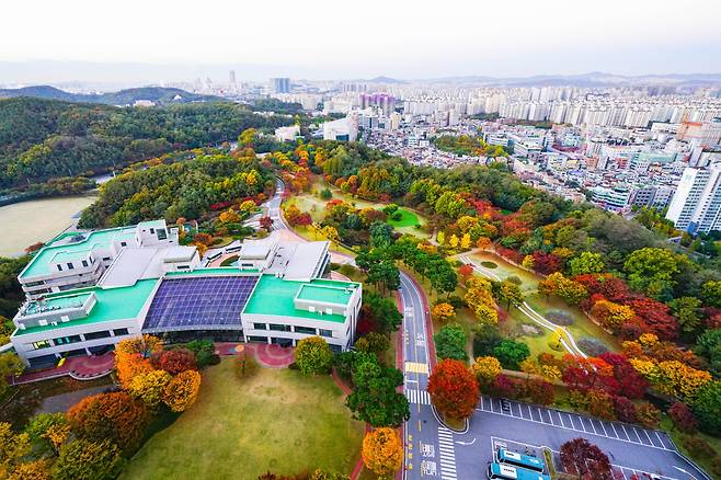 삼성노블카운티 산책로 전경. /사진=한경DB