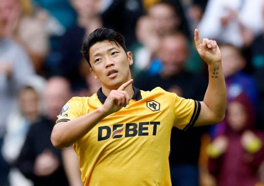 황희찬. 사진[로이터=연합뉴스]