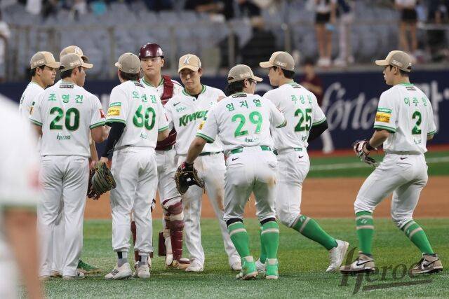 키움 히어로즈 선수단./키움 히어로즈
