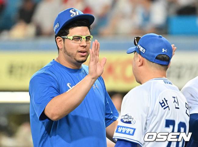 [OSEN=대구, 이석우 기자] 20250722 삼성 라이온즈 후라도 010 2025.07.22 / foto0307@osen.co.kr