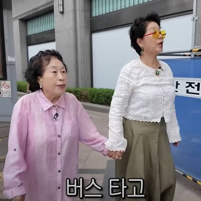 전원주와 선우용여. 유튜브 채널 ‘순풍 선우용여’ 캡처