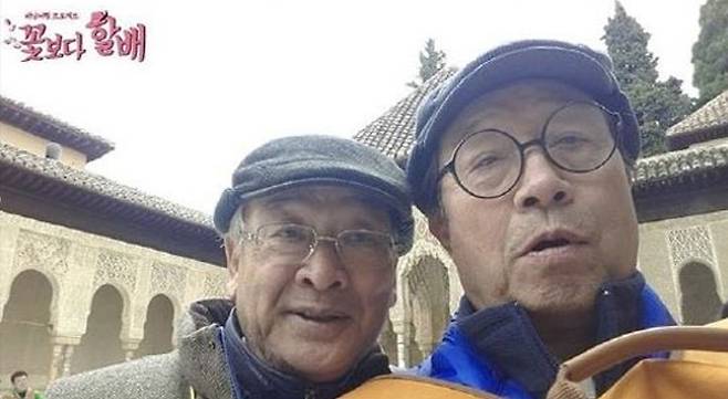 이순재와 신구. tvN ‘꽃보다 할배’ 제공