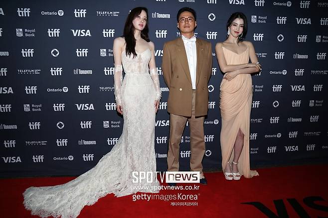 ▲ 제50회 토론토국제영화에 참석한 한소희. ⓒ게티이미지