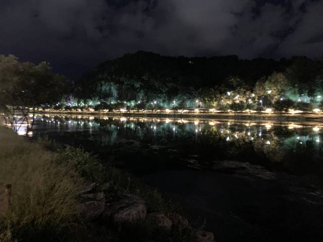 진주8경 중 제3경인 뒤벼리./진주시/