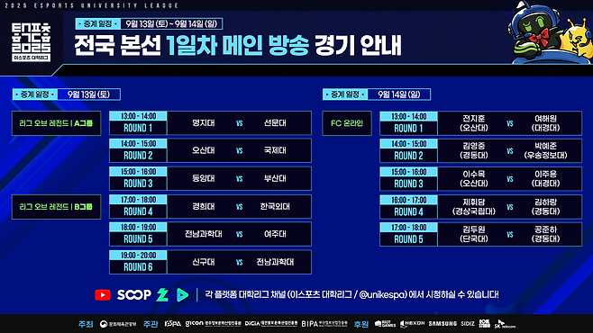 2025 e스포츠 대학리그 경기(이미지=협회 제공).