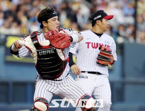 LG 트윈스 포수 박동원. /사진=뉴시스