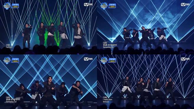 코르티스, 빅히트표 힙합의 재림 (출처: ‘엠카운트다운’ 방송 화면 캡쳐)