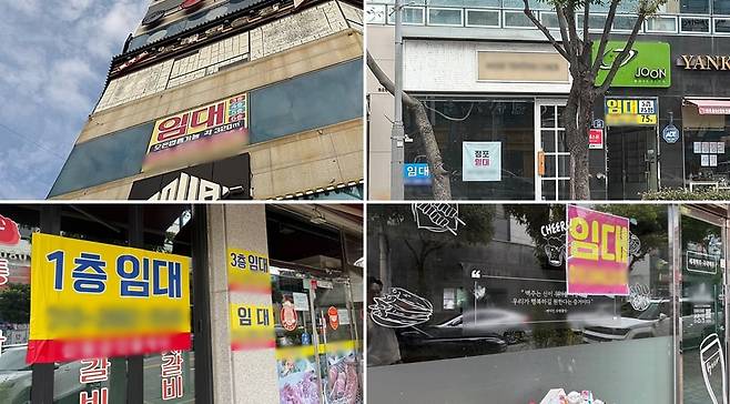 여수 전역에 공실 현상이 확산되고 있다./여수=홍인석