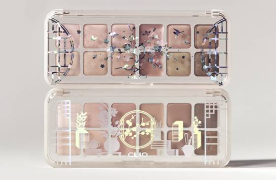 클리오에서 국가유산청과 협업해 만든 ‘헤리티지 에디션 아이 팔레트’ 2종. [사진 각사]