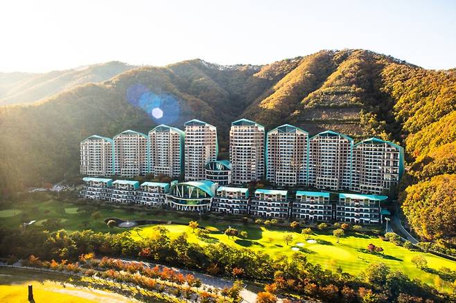 소노펠리체 비발디파크 전경. 소노인터내셔널