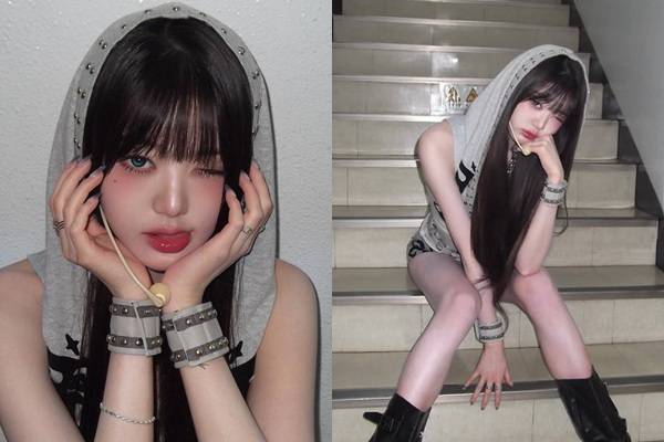 걸그룹 아이브 멤버 장원영이 인형같은 비주얼로 시선을 사로잡았다. /사진=징원영 인스타그램