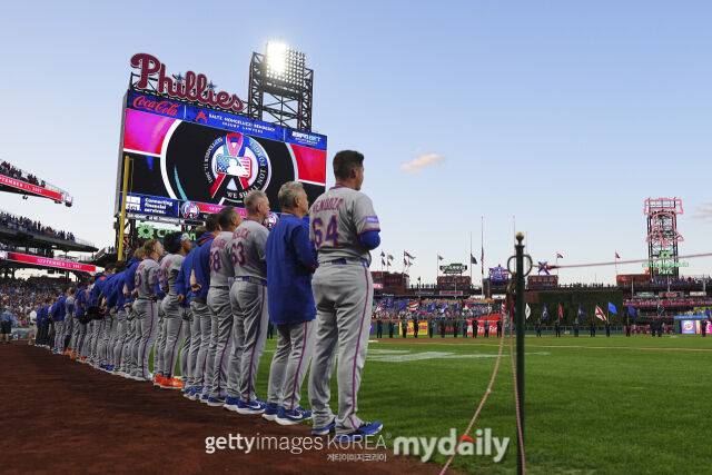 뉴욕 메츠 선수단./게티이미지코리아