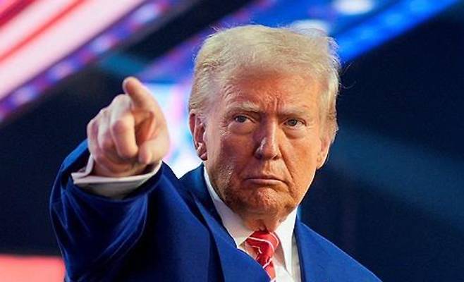 도널드 트럼프 미국 대통령. 연합뉴스