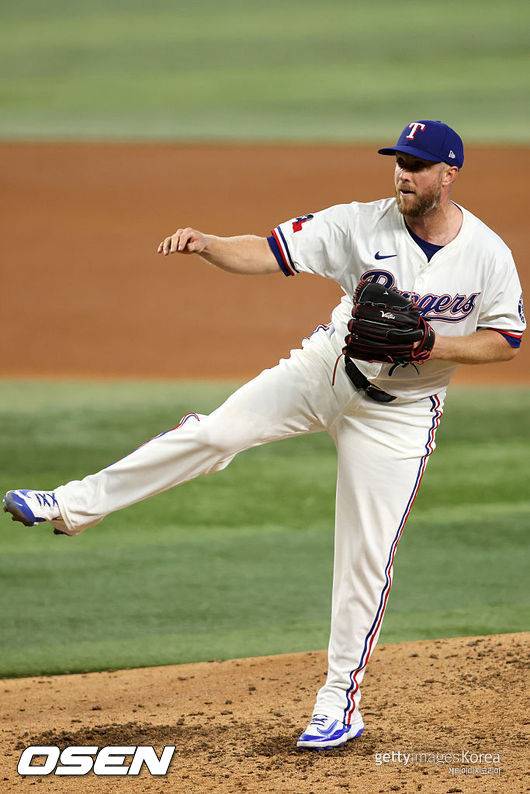 [사진] 텍사스 메릴 켈리. ⓒGettyimages(무단전재 및 재배포 금지)